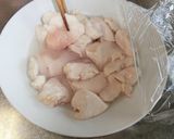 鶏むね肉のわさび醤油あえ作り方3写真