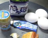 菜花ベーコンアンチョビのスペインオムレツ作り方1写真