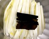 胡麻油風味〜白菜のピリ辛甘酢漬け作り方3写真