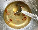 胡麻油風味〜白菜のピリ辛甘酢漬け作り方4写真