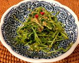 2分で簡単あと一品！豆苗のごま胡麻あえ作り方5写真