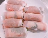 豚、大葉、チーズ、ハムのロール揚げ作り方4写真