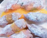 豚、大葉、チーズ、ハムのロール揚げ作り方5写真