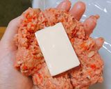 贅沢♡とろけるチーズインハンバーグ作り方8写真