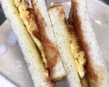 男弁当１5分 オムレツ＆唐揚げサンド作り方8写真