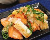 揚げずに簡単!鮭の唐揚げおろしポン酢のせ作り方4写真