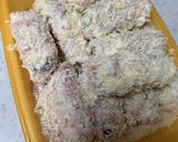 こんにゃくの豚肉巻き串かつ作り方3写真