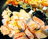 簡単 豆乳 豆腐 塩鮭でヘルシーグラタン作り方8写真