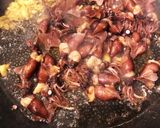 ホタルイカと春菊の和風塩焼きそば作り方1写真