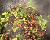 ホタルイカと春菊の和風塩焼きそば作り方2写真