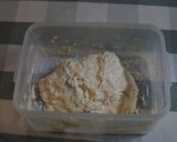 ☆冷蔵発酵☆こねずに気泡たっぷりチャバタ作り方1写真