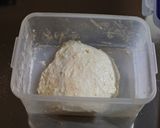 ☆冷蔵発酵☆こねずに気泡たっぷりチャバタ作り方4写真