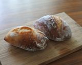 ☆冷蔵発酵☆こねずに気泡たっぷりチャバタ作り方9写真