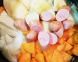 サッポロ一番の塩スープで☆ニンたまポテト作り方3写真