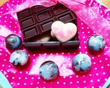 簡単❤️バレンタイン用チョコ❤️マーブル作り方11写真