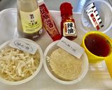 えのき根元ステーキごま味スープ旨辛餡掛け作り方3写真