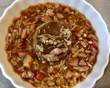 えのき根元ステーキごま味スープ旨辛餡掛け作り方12写真