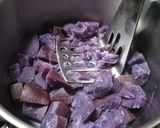 身体元気に、紫芋とリンゴのサラダ作り方4写真