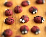 ダイソー☆四つ葉のクローバー抹茶生チョコ作り方2写真