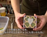 ダイソー☆四つ葉のクローバー抹茶生チョコ作り方27写真
