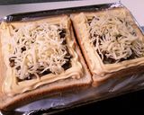 納豆チーズトースト作り方2写真