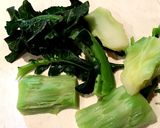 ブロッコリーの茎と葉を超簡単おいしく変身作り方1写真