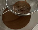 チョコレートスフレチーズケーキ作り方12写真