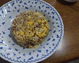 ニンニク醤油漬け激ウマ！豚ひきチャーハン作り方6写真