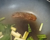 香り良し、ネギと鰹節の焦がし醤油炒め作り方3写真
