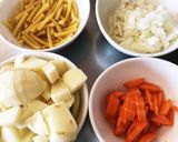 マカロニポテトサラダ作り方1写真