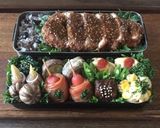 お弁当にポン♡ひと口 ナポリタンサンド♡作り方16写真