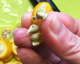 目からウロコ！な金柑の種抜き♪作り方6写真