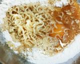 サッポロ一番が残ったら☆簡単☆お好み焼き作り方1写真