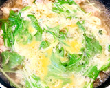 シャキうま！水菜とたまごの和風なスープ作り方4写真