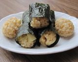 サッポロ一番でお変わり やみつきお握り作り方2写真