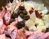 薬膳鶏がゆ作り方5写真