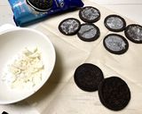 バレンタイン☆オレオのチョコバターサンド作り方1写真