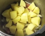 圧力鍋で肉じゃが作り方4写真