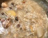 薬膳鶏がゆ作り方7写真