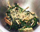 おいなりさんの揚げ☆ほうれん草の胡麻和え作り方5写真
