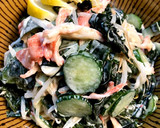 生わかめの中華風和え物作り方8写真
