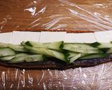 簡単！鰻とチーズとキュウリDE押し寿司♪作り方8写真