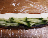 簡単！鰻とチーズとキュウリDE押し寿司♪作り方8写真