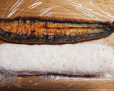 簡単！鰻とチーズとキュウリDE押し寿司♪作り方6写真