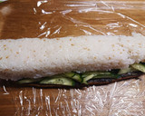 簡単！鰻とチーズとキュウリDE押し寿司♪作り方9写真