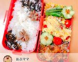 人気☆簡単花きゅうり飾り切りカットお弁当作り方21写真