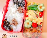人気☆簡単花きゅうり飾り切りカットお弁当作り方22写真