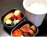 人気☆簡単花きゅうり飾り切りカットお弁当作り方23写真