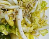 簡単☆生の白菜とじゃこのさっぱりサラダ作り方4写真