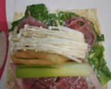 油揚げの野菜巻き煮作り方4写真